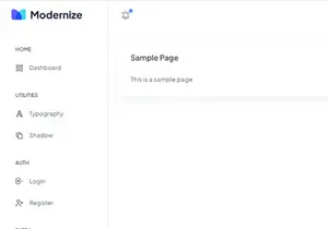 Modernize Free Vuetify Vuejs Admin Dashboard Template