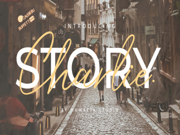 Story Charlie Handwriting font preview picture