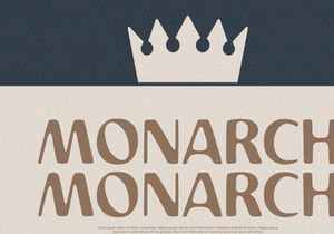 Monk - Display Font