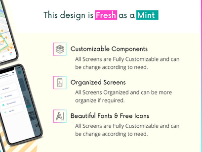 Mint Shop - Ecommerce Mobile UX/UI Kit