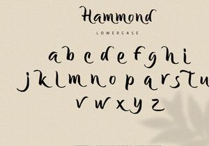 Hammond - Elegant Display Font