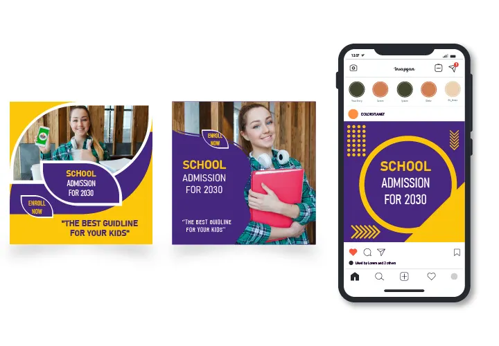 Instagram Post, School And Education