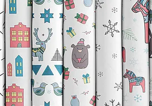 Scandi Holidays Vector Pack