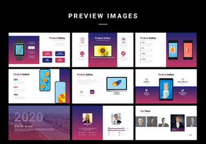 UNICORN Startup Pitch Deck Template