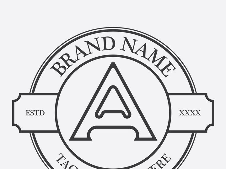 A vintage logo