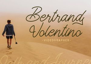 The Gallery - Monoline Script Font