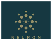 Neuron logo or nerve cell logo design,molecule logo illustration template icon with vector concept