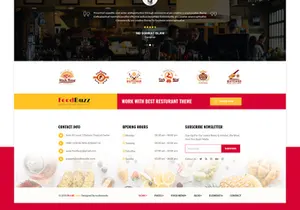 Restaurant PSD Template