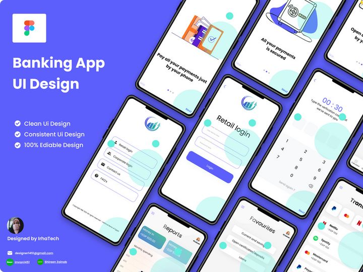 Banking App UI Design