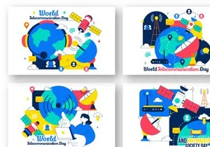 10 World Telecommunication Day Illustration