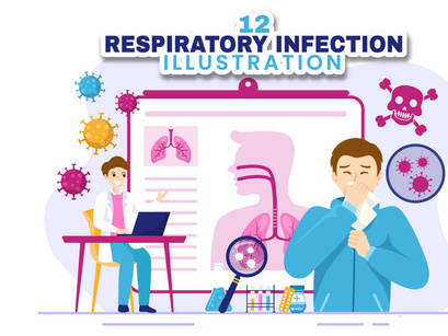 12 Respiratory Infection Illustration