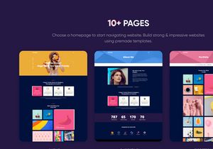 Starking Big Portfolio Figma Photoshop Template
