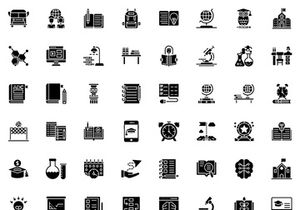 190+ Education Icons Pack