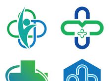 Human character logo sign illustration vector design