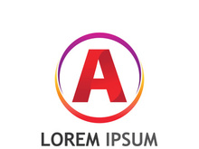 modern and creative initial letter A logo.