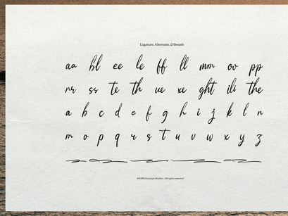 Moonlit Muse | Handwritten Script Font
