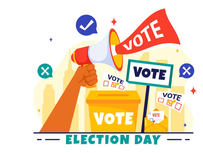 11 Election Day Political Illustration