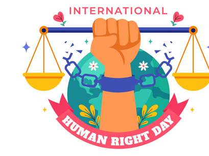 10 International Human Rights Day Illustration