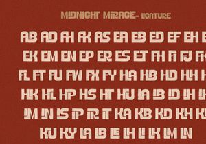 Midnight Mirage - Rough Display