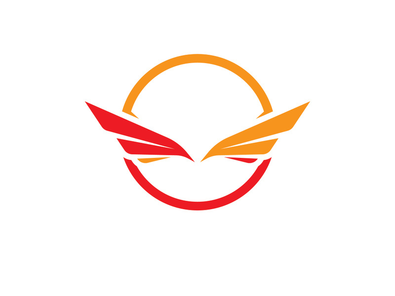 Wing  logo icon vector illustration