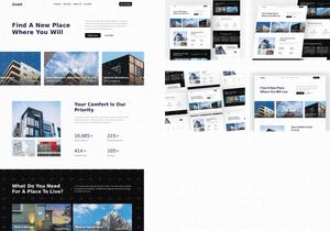 Grast - Property Rental Landing Page