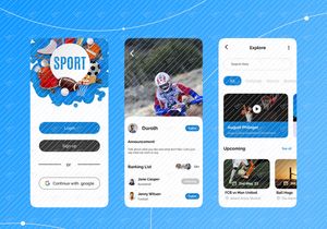 NBA Sports App Design