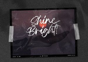 Blackwell - Textured Brush Font