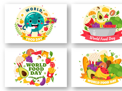 12 World Food Day Illustration