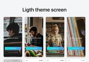 Aura Music Service UI Kit