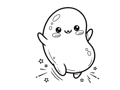 Cute ghost hugging heart vector illustration flat design