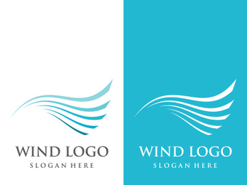 Unique wind abstract logo. preview picture