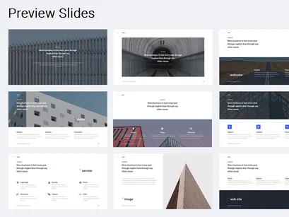 LUMA - Fully Animated Google slide Presentation Template