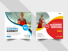 Cleaning Agency Social Media Post Template Ver-5