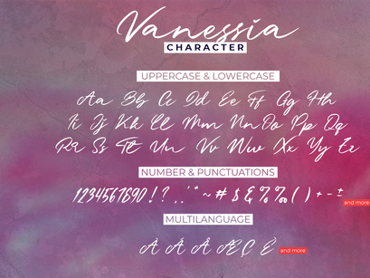Vanessia Script