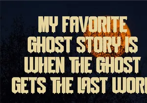 Spooky Ghost - Halloween Display Font