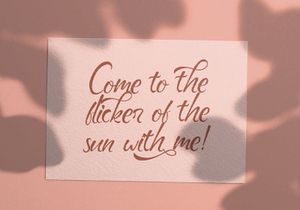 Geng Rimba - Modern Script Font