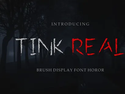 Tink Real – Handwritten Display Font