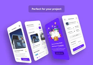 Hotel Booking App UI Kits
