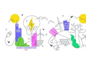 5 Ilustração do Dia Mundial da Conservação de Energia