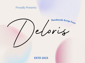 Deloris Script preview picture