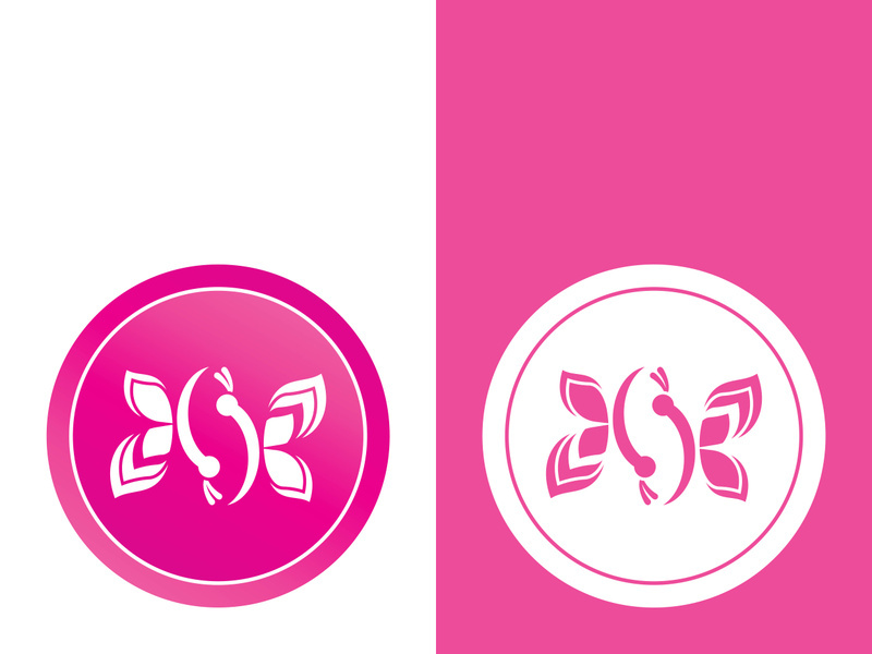 Butterfly logo icon vector design illustration