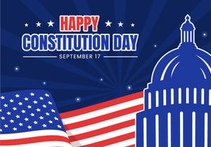 15 Constitution Day United States Illustration