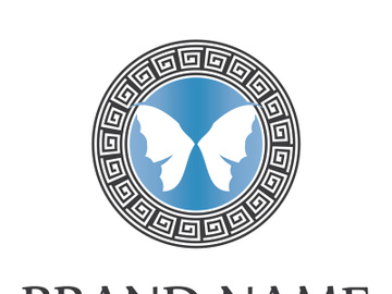 Butterfly logo design preview picture