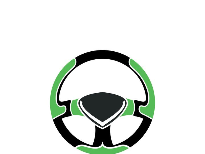 Steering Wheel vector image logo icon