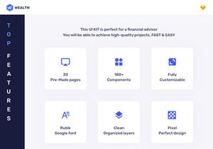 Wealth - Financial Web UI Kit