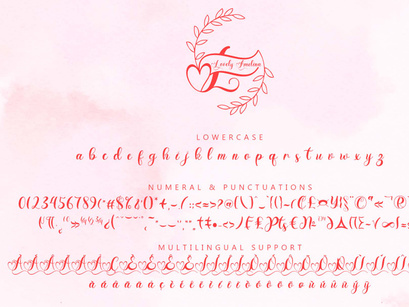 Lovely Amelina Monogram