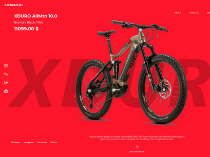 E-Bike Website Concept