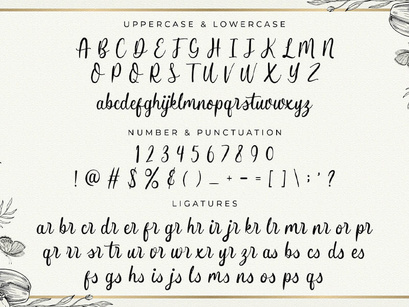 Butterfly Winter - Handwritten Font