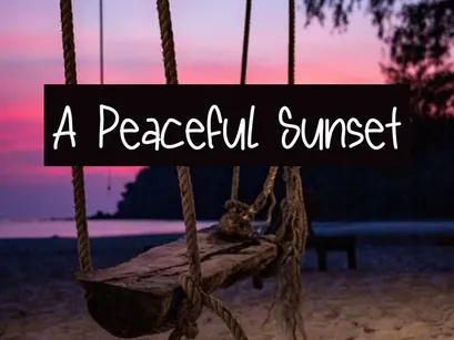 Tebonilla | Modern Casual Handwritten Font