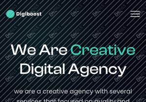 Digiboost - Landing Page for All Agency
